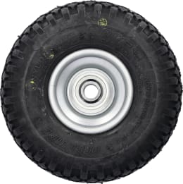 Produktbild: mefro Komplettrad 260x85, 3.00-4 Block, Nabe 20 x 50 mm, Rillen-Kugellager