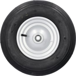 Produktbild: mefro Komplettrad 400x100, 4.80/4.00 - 8 Rille 4 PR, Nabe 90 x 20 mm, Kugellager