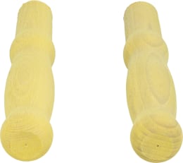 Produktbild: mefro Griff Holz gelb, für Schubkarren ab 85 l, 2 St. 94201016