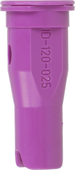Produktbild: Lechler Air-Injektor Flachstrahldüse ID3 120-025 Düsengröße 025, 120°, purple, POM (Polyoxymethylen)