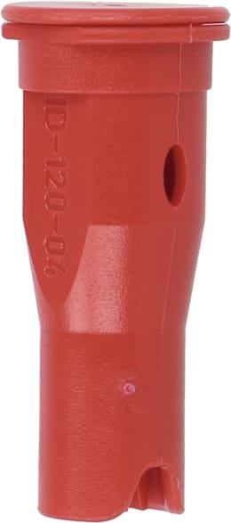 Produktbild: Lechler Air-Injektor Flachstrahldüse ID3 120-04 Düsengröße 040, 120°, rot, POM (Polyoxymethylen), 6I24475600001
