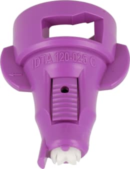Produktbild: Lechler Air-Injektor Doppel-Flachstrahldüse 120-IDTA, 025, lila, Keramik, 6TA387C800000