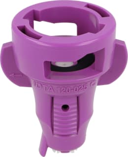 Produktbild: Lechler Air-Injektor Doppel-Flachstrahldüse 120-IDTA, 025, lila, Keramik, 6TA387C800000