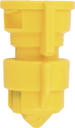 Produktbild: Agrotop Injektor-Doppel-Flachstrahldüse TurboDrop® HiSpeed Standard, 110-020, gelb, Kappe Standard, 14040