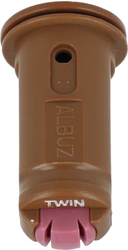 Produktbild: Agrotop Injektor-Doppel-Flachstrahldüse Albuz® AVI-TWIN, 110-050, braun, Keramik, 13485