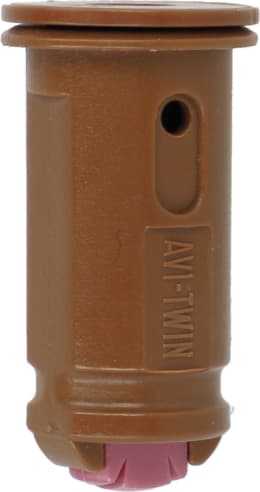 Produktbild: Agrotop Injektor-Doppel-Flachstrahldüse Albuz® AVI-TWIN, 110-050, braun, Keramik, 13485