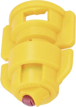 Produktbild: Agrotop Injektor-Doppel-Flachstrahldüse TurboDrop® HiSpeed Standard, 110-020, gelb, Kappe Standard, 14040