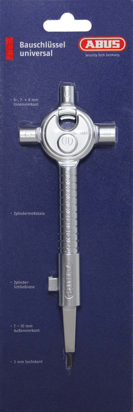 Produktbild: ABUS Bauschlüssel universal
