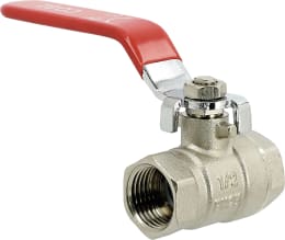 Produktbild: Hücobi Kugelhahn Cobi 1/2 IG Messing matt verchromt, 3030 013000
