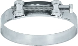 Produktbild: Hücobi Spannbackenschelle, 140 – 148 mm, Stahl, verzinkt, 1521 140148