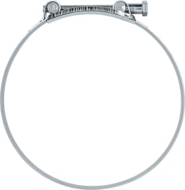 Produktbild: Hücobi Spannbackenschelle, 201 – 213 mm, Stahl, verzinkt, 1521 201213