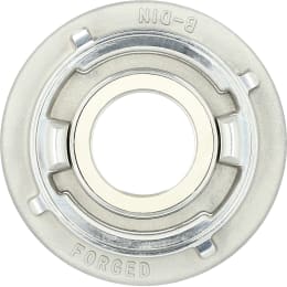 Produktbild: Hücobi Übergangsstück Storz, Aluminium, geschmiedete Knaggen