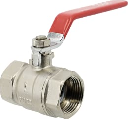 Produktbild: Hücobi Kugelhahn Cobi 1 IG Messing matt verchromt, 3030 025000