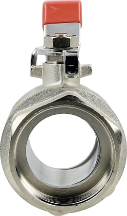 Produktbild: Hücobi Kugelhahn Cobi 2 IG Messing matt verchromt, 3030 050000