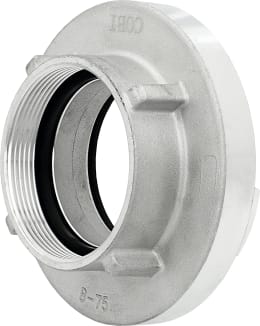 Produktbild: Hücobi Festkupplung Storz, 75-B, 2 1/2 IG, Aluminium, gegossene Knaggen, 2111 075063