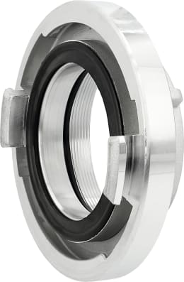 Produktbild: Hücobi Festkupplung Storz, 110-A, 4 IG, Aluminium, gegossene Knaggen, 2111 110100