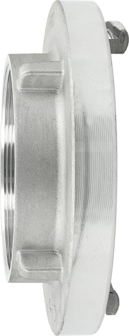 Produktbild: Hücobi Festkupplung Storz, 110-A, 4 IG, Aluminium, gegossene Knaggen, 2111 110100