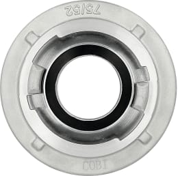 Produktbild: Hücobi Übergangsstück Storz, Aluminium, gegossene Knaggen