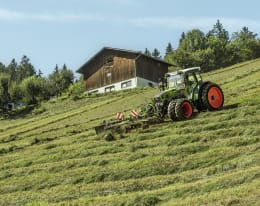 Lifestyle: Fendt Schwader Former 1 Kreisel, Schwad rechts