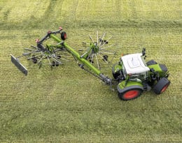 Produktbild: Fendt Schwader Former 2 Kreisel, Schwad rechts, mit Transportfahrwerk