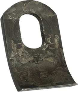 Produktbild: Industriehof® Schlegelmesser 90 x 50 x 10 mm, für Mulcher Dücker