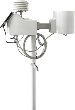 Produktbild: METOS® Wetterstation Eco Polar mit 5 Sensoren und Stationsmast zzgl. Servicevertrag