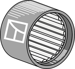 Produktbild: Industriehof® Nadellager Ø Welle 35 mm, für Överum Sechscheibe