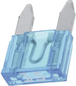 Produktbild: Herth + Buss Flachstecksicherung Mini FL, 32 V, 15 A, blau, Inhalt 1 St. 50 295 778
