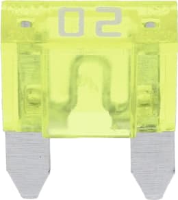 Produktbild: Herth + Buss Flachstecksicherung Mini FL, 32 V, 20 A, gelb, Inhalt 1 St. 50 295 779
