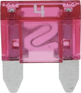 Produktbild: Herth + Buss Flachstecksicherung Mini FL, 32 V, 4 A, rosa, Inhalt 1 St. 50 295 774