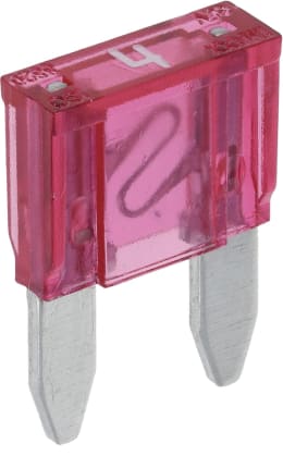Produktbild: Herth + Buss Flachstecksicherung Mini FL, 32 V, 4 A, rosa, Inhalt 1 St. 50 295 774