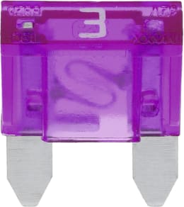 Produktbild: Herth + Buss Flachstecksicherung Mini FL, 32 V, 3 A, lila, Inhalt 1 St. 50 295 773