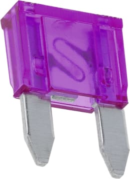Produktbild: Herth + Buss Flachstecksicherung Mini FL, 32 V, 3 A, lila, Inhalt 1 St. 50 295 773