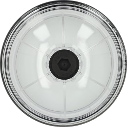 Produktbild: Hücobi Klarsichttasse Plexiglas, mit Gewinde und Blindstopfen, für Syphonabscheider MZ