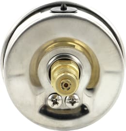 Produktbild: Hücobi Glyzerin-Manometer, Anschluss 1/4 hinten, 0 bis 250 bar
