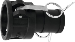 Produktbild: Hücobi M-Teil NW 2 Schlauchstutzen 50 mm Kamlock Typ C, PP, 2151 050000