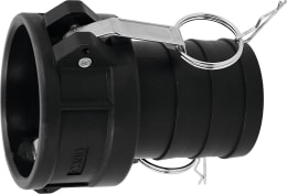 Produktbild: Hücobi M-Teil NW 3 Schlauchstutzen 75 mm Kamlock Typ C, PP, 2151 075000