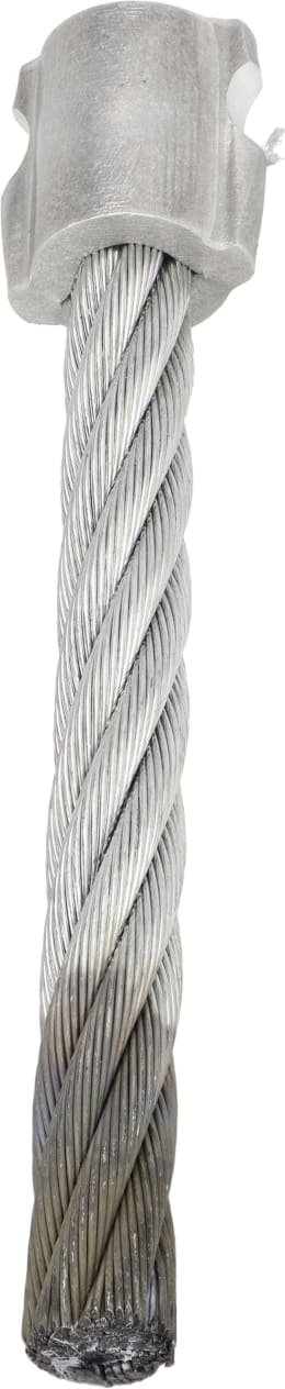 Produktbild: Ersatzzopf Duo 12 x 140 mm, Stahl, für Wildkrautbürste Duo, 8 St.
