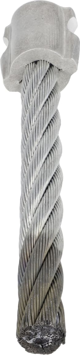 Produktbild: Ersatzzopf Duo 12 x 140 mm, Stahl, für Wildkrautbürste Duo, 8 St.