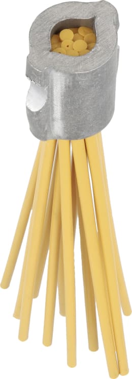 Produktbild: Ersatzzopf Duo 12 x 140 mm, Wikralon®, für Wildkrautbürste Duo, 8 St.