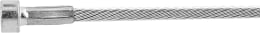 Produktbild: Bowdenzug 2.000 mm, angepresster Nippel 6,5 x 9,3 mm, Endstück Ø 6 x 3,5 mm