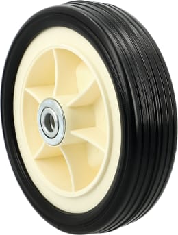 Produktbild: Ersatzrad 150 x 39 mm, Ø Achse 12 mm, für Rasenmäher Sabo 33, 43