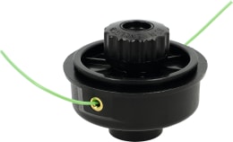 Produktbild: Fadenkopf Tap & Go halbautomatisch, Ø Faden 2,0 mm, für Homelite Trimmer mit gebogener, rechtsdrehender Welle