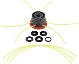 Set: Fadenkopf 6 Schneidfäden, Ø Faden 4,0 mm, für Motorsensen, Trimmer bis 33 cm³ Hubraum