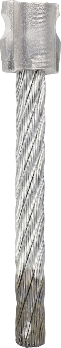 Produktbild: Ersatzzopf Duo 12 x 140 mm, Stahl, für Wildkrautbürste Duo, 8 St.
