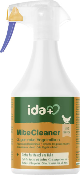Produktbild: ida plus® Reinigungsmittel MiteCleaner 500 ml mit Sprühflasche für Geflügelstall