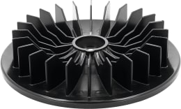Produktbild: Lüfterrad Ø 255 mm, Aufnahme 27 x 32 mm, ohne Kupplungseinsatz, für Sabo