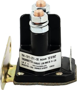 Produktbild: Magnetschalter 12 V 2 x Schraubanschluss 5/16-20 UNF, 2 x Flachsteckanschluss 6,3 mm