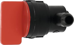 Produktbild: Kraftstoffhahn für Briggs & Stratton, Universal, Schlauch-Ø 6 mm, gerade