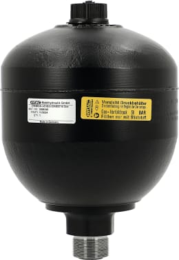 Produktbild: Fendt Membranspeicher 1,4 l für Hydraulik-Ventilblock Vorderachse 4WD Traktor Favorit, Vario, Xylon
